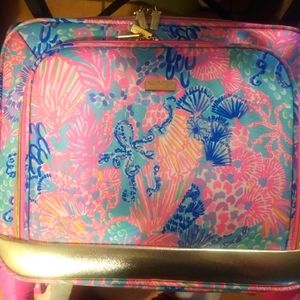 Lilly Pulitzer Under the Seat Carry On Luggage NWT